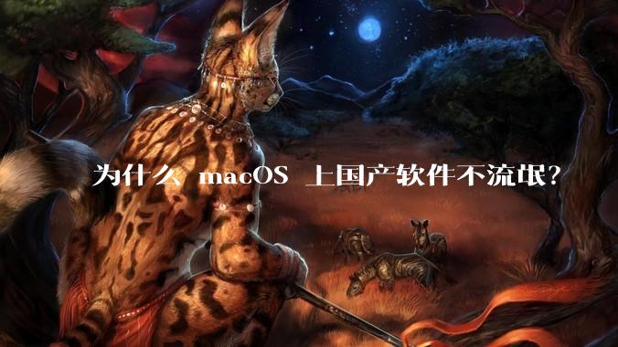 为什么 macOS 上国产软件不流氓？